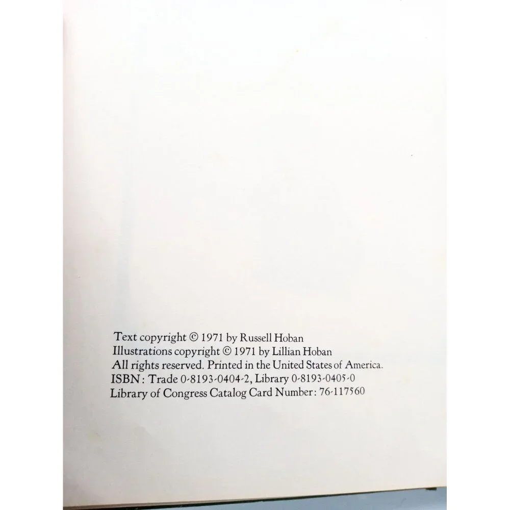 Emmet Otter’s Jug-Band Christmas HC Book 1971 Russell Hoban Lillian Hoban Henson - Picture 3 of 16